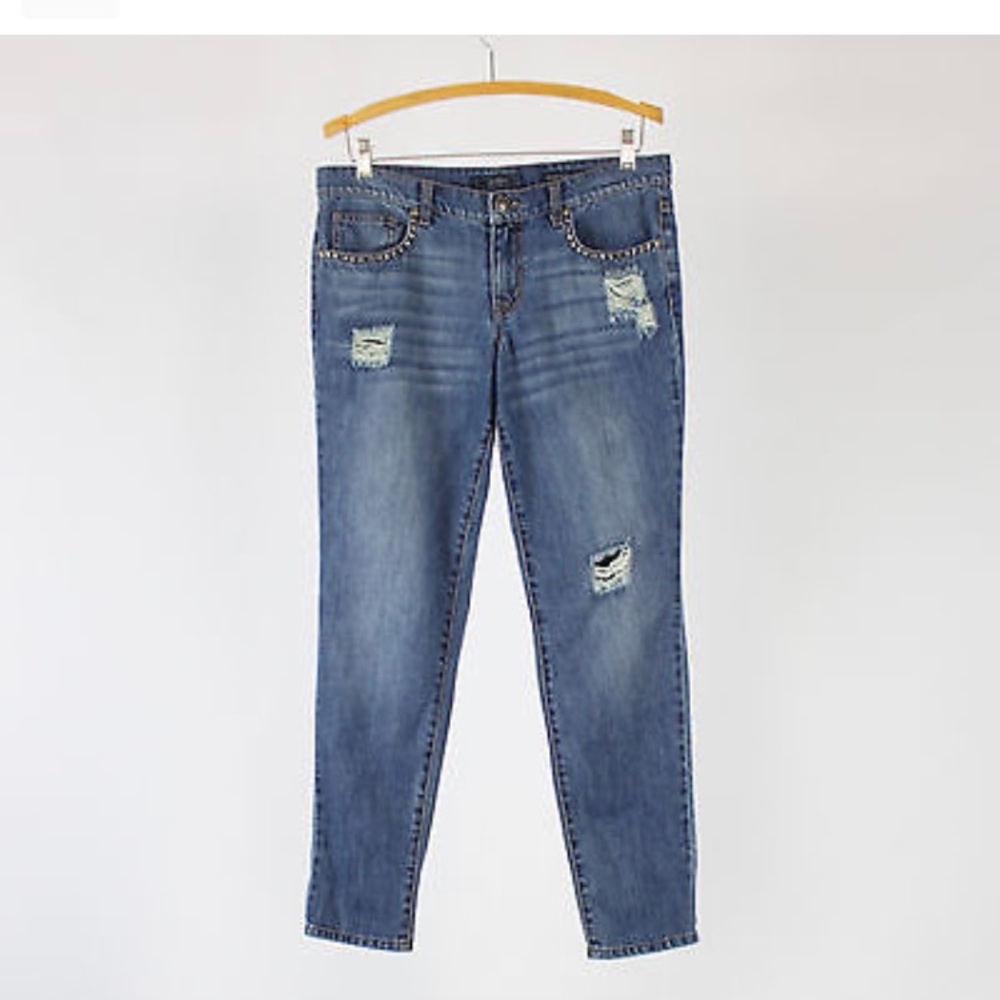 Jessica Simpson Weekend Relax DISTRESSED Demin